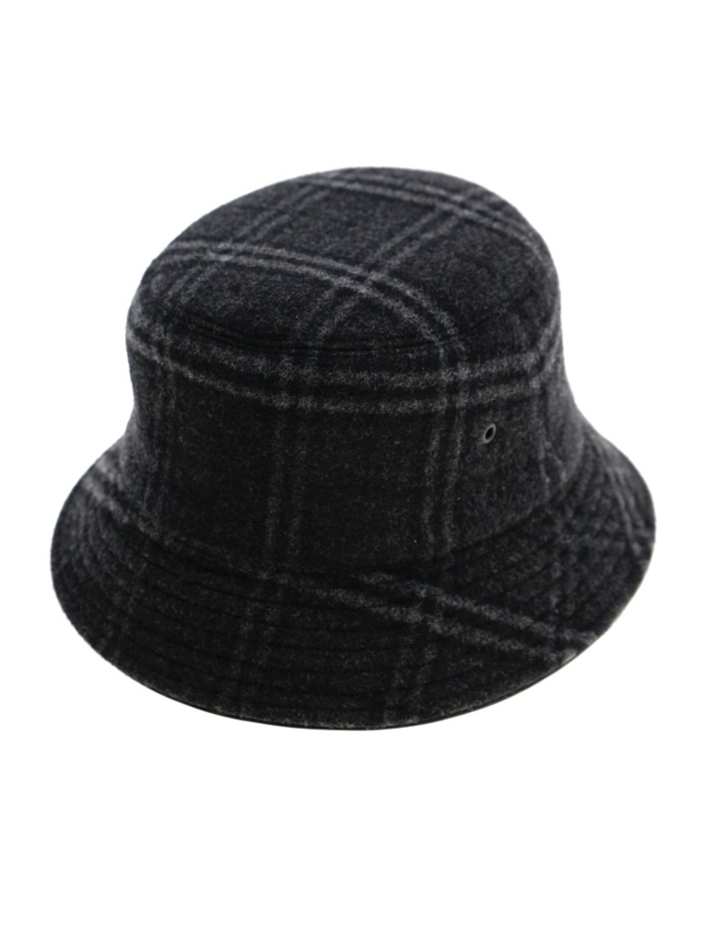 Burberry Wool Check Bucket Hat Size Small New